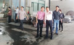 无锡华侨公墓领导莅临尊龙集团参观指导