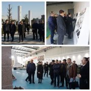 湖州市殡葬协会会员单位各级领导莅临尊龙集团参观