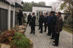 张家口市民政局领导一行认真考察尊龙集团集团