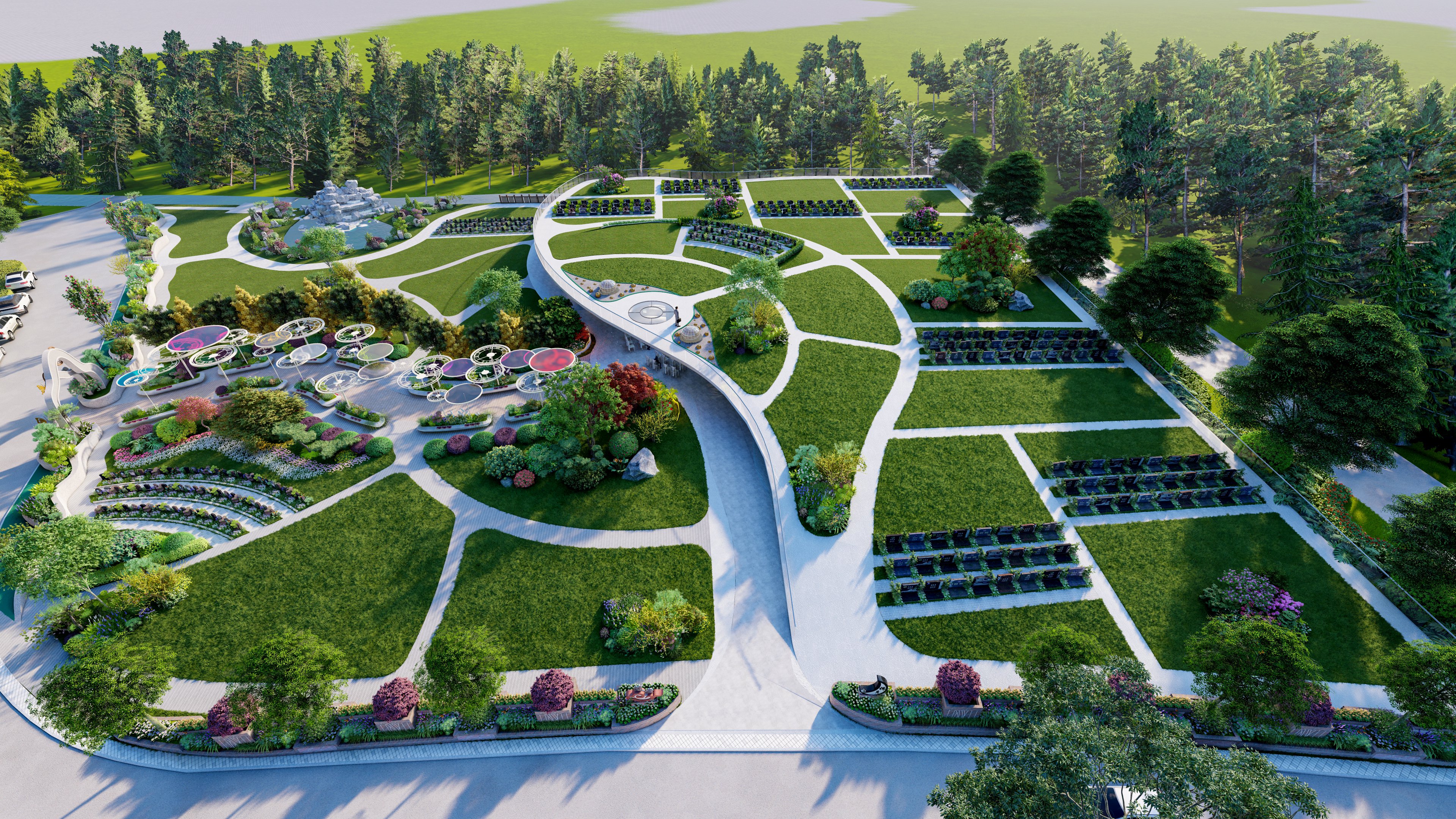 如何打造生态墓园？